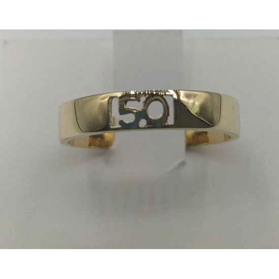 ALIANÇA OURO AMARELO 19K