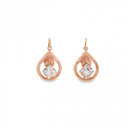 Brincos Ouro Rose Gold 9k Brincos Ouro Rose Gold 9k