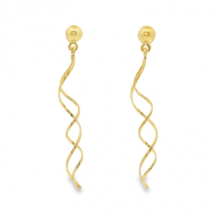 BRINCOS OURO AMARELO 9K