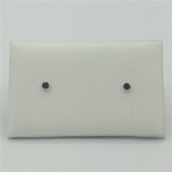 PIERCING DE NARIZ OURO BRANCO 9K