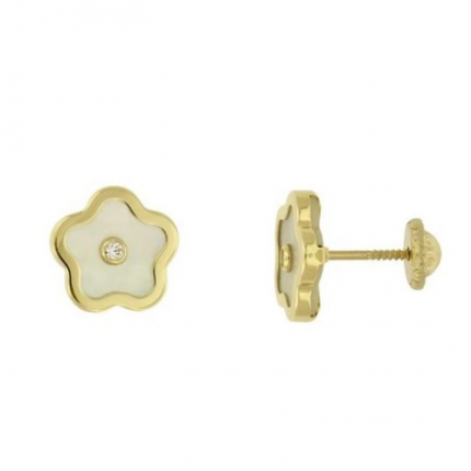 BRINCOS OURO AMARELO 9K