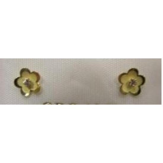 BRINCOS OURO AMARELO 9K