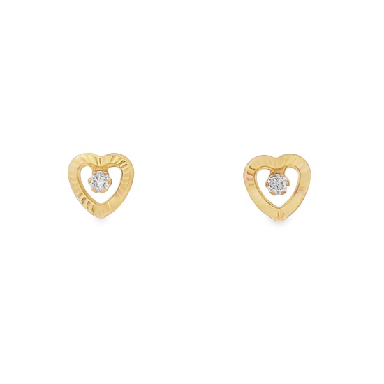BRINCOS OURO AMARELO 9K