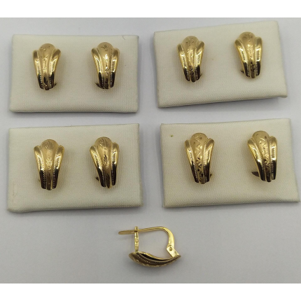 BRINCOS OURO AMARELO 9K