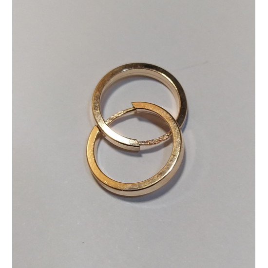 ARGOLAS OURO AMARELO 9K