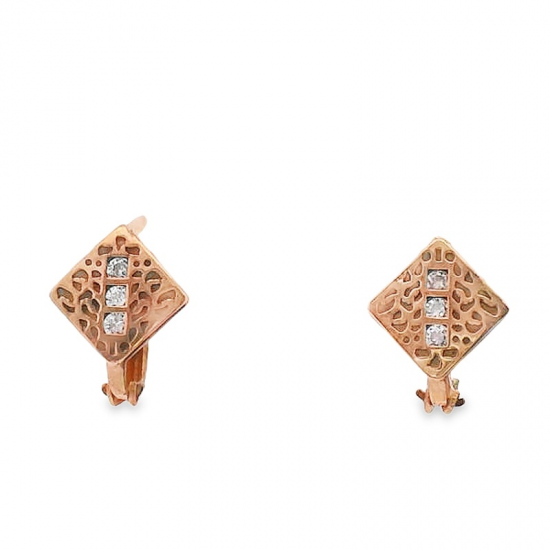 BRINCOS OURO AMARELO 9K