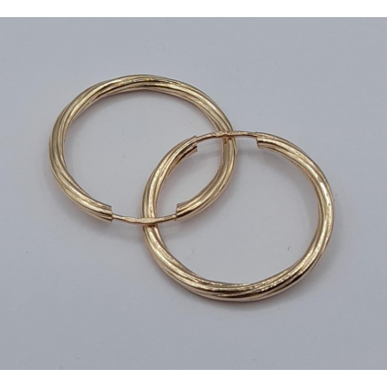 ARGOLAS OURO AMARELO 9K