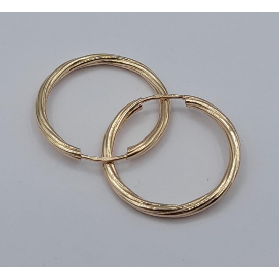 ARGOLAS OURO AMARELO 9K