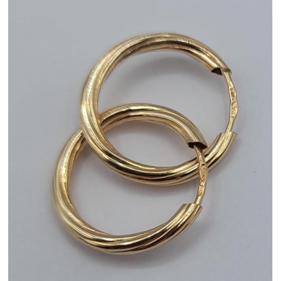 ARGOLA OURO AMARELO 9K