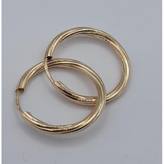 ARGOLAS OURO AMARELO 9K