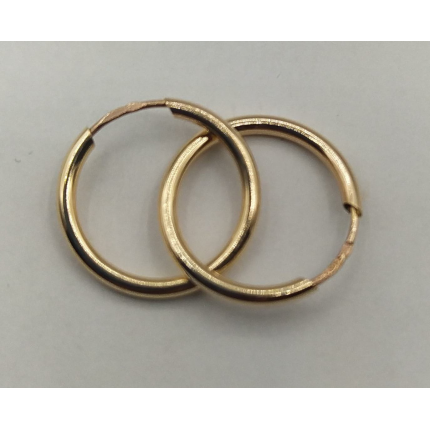 ARGOLAS OURO AMARELO 9K