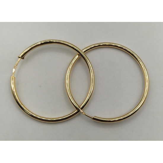 ARGOLAS OURO AMARELO 9K