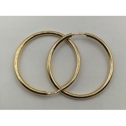 ARGOLAS OURO AMARELO 9K