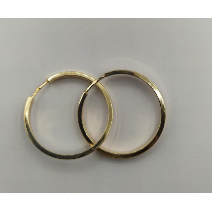 ARGOLAS OURO AMARELO 9K