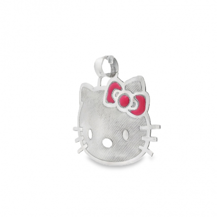 MEDALHA PRATA RODEADA