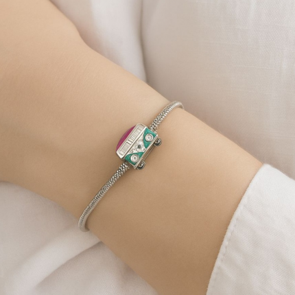 Medalha Charm Prata Chamilia Medalha Charm Prata Chamilia