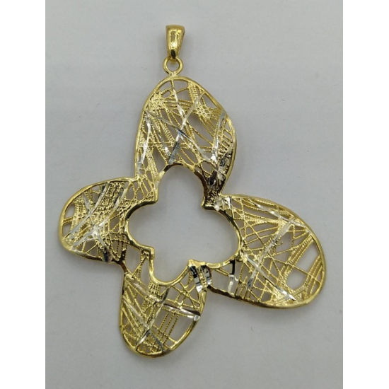 MEDALHA PRATA DOURADA