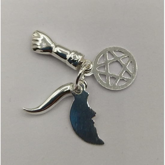 MEDALHA PRATA RODEADA MEDALHA PRATA RODEADA