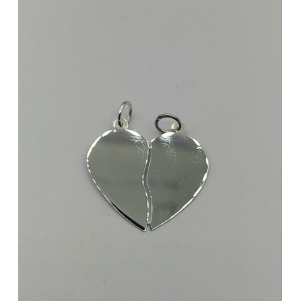 MEDALHA PRATA CORAÇÃO