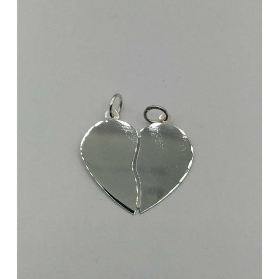 MEDALHA PRATA CORAÇÃO