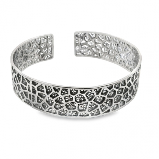 PULSEIRA PRATA ENVELHECIDA