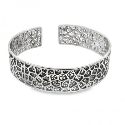 PULSEIRA PRATA ENVELHECIDA