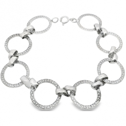 PULSEIRA PRATA ENVELHECIDA