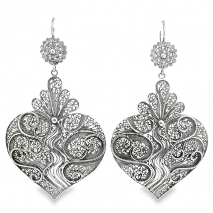 BRINCOS PRATA RODEADA E DOURADA BRINCOS PRATA RODEADA E DOURADA