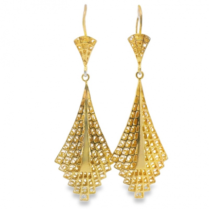 BRINCO PRATA DOURADA