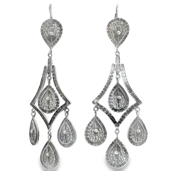 BRINCO PRATA ENVELHECIDA