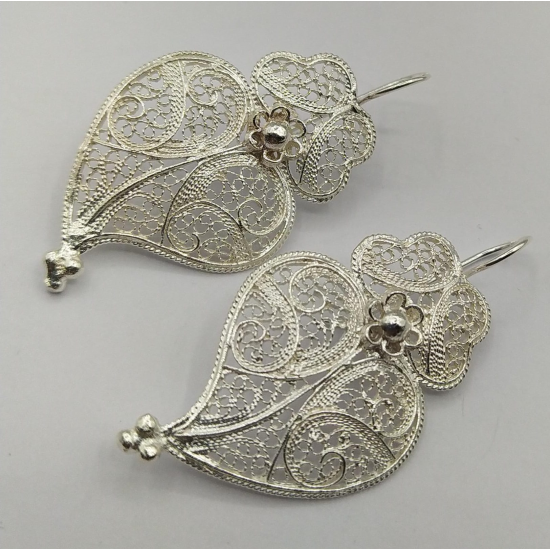 BRINCOS FILIGRANA PRATA