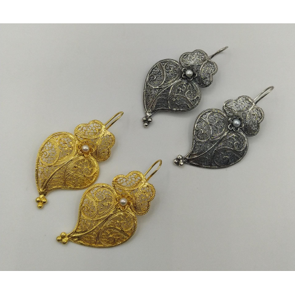 BRINCOS FILIGRANA PRATA