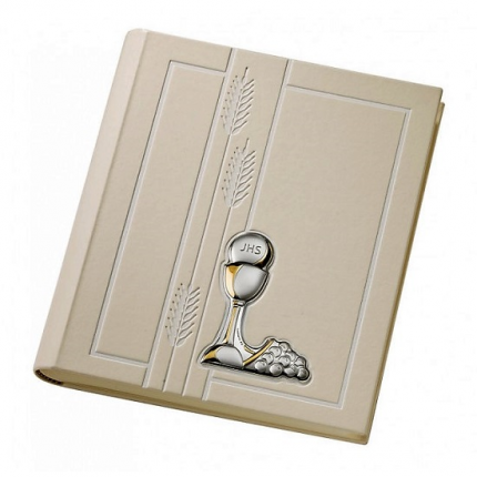 ALBÚM COMUNHÃO PRATA BILAMINADA