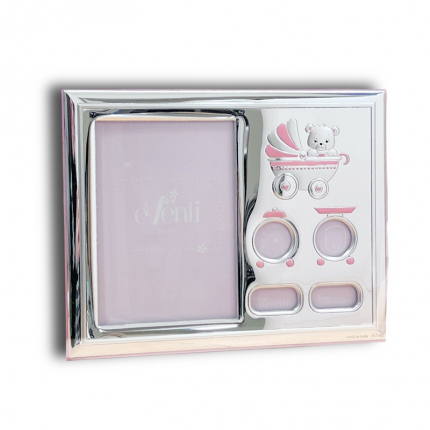 Moldura Prata Bilaminada Criança