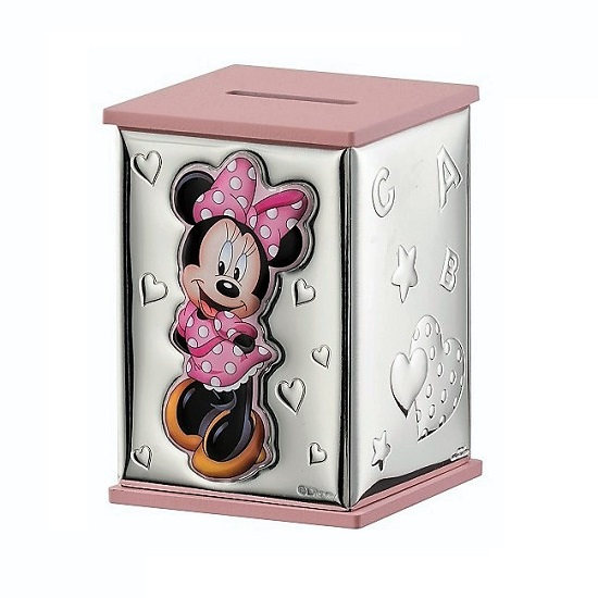 MEALHEIRO PRATA BILAMINADA MINNIE