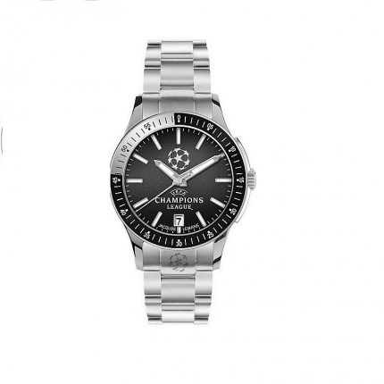 RELÒGIO CINZA JACQUES-LEMANS CHAMPIONS LEAGUE RELÒGIO CINZA JACQUES-LEMANS CHAMPIONS LEAGUE