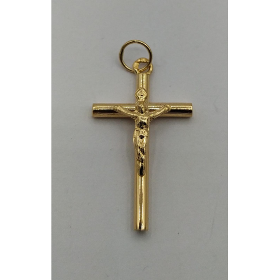 CRUCIFIXO OURO AMARELO 19K CRUCIFIXO OURO AMARELO 19K