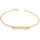 PULSEIRA OURO AMARELO 19K CRIANÇA