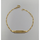 PULSEIRA OURO AMARELO 19K CRIANÇA