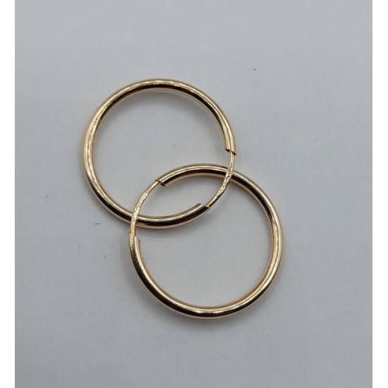 ARGOLAS OURO AMARELO 9K