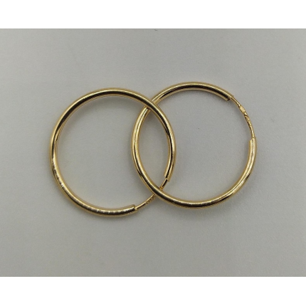 ARGOLAS OURO AMARELO 9K