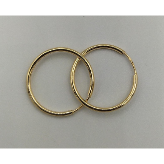 ARGOLAS OURO AMARELO 9K