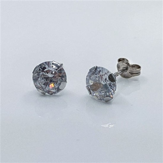 BRINCOS OURO BRANCO 19K