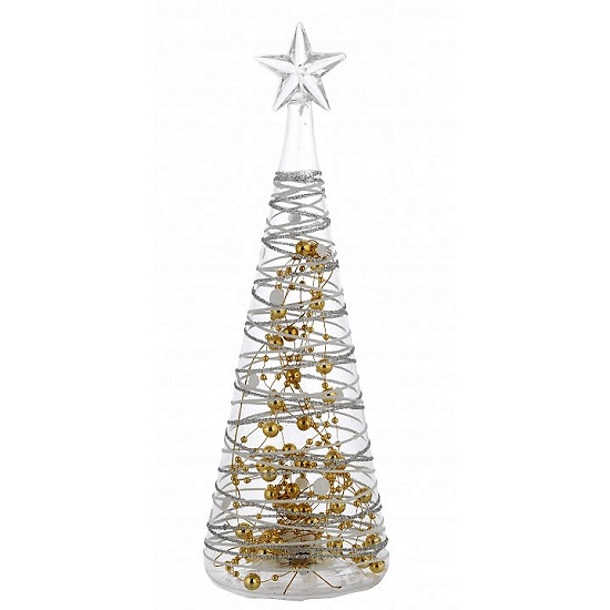 ÁRVORE NATAL EM VIDRO