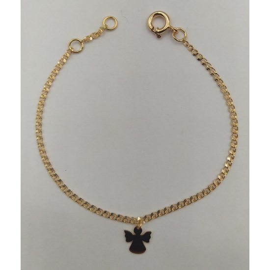 PULSEIRA OURO AMARELO 19K CRIANÇA
