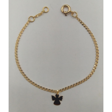 PULSEIRA OURO AMARELO 19K CRIANÇA