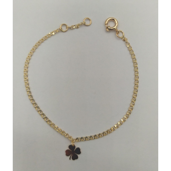 PULSEIRA OURO AMARELO 19K CRIANÇA