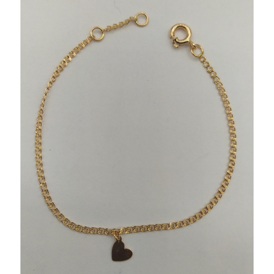 PULSEIRA OURO AMARELO 19K CRIANÇA