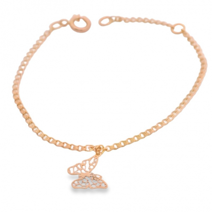 PULSEIRA OURO AMARELO 19K CRIANÇA