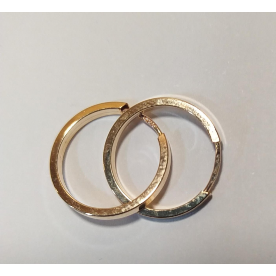 ARGOLAS OURO AMARELO 9K